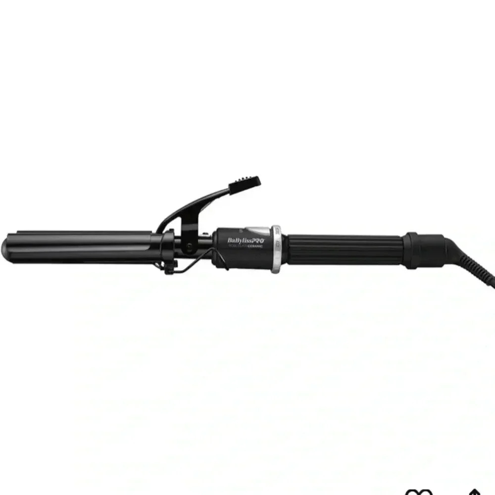 BabylissPRO Porcelain Ceramic Triple Barrel Waver, Black - Picture 2 of 5